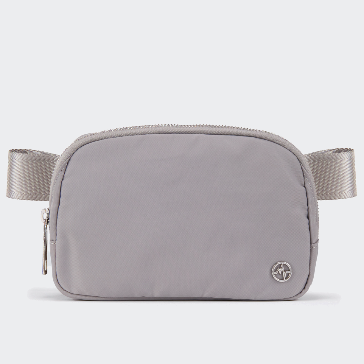 Pander Everywhere Belt Bag 1L in Light Grey - front view