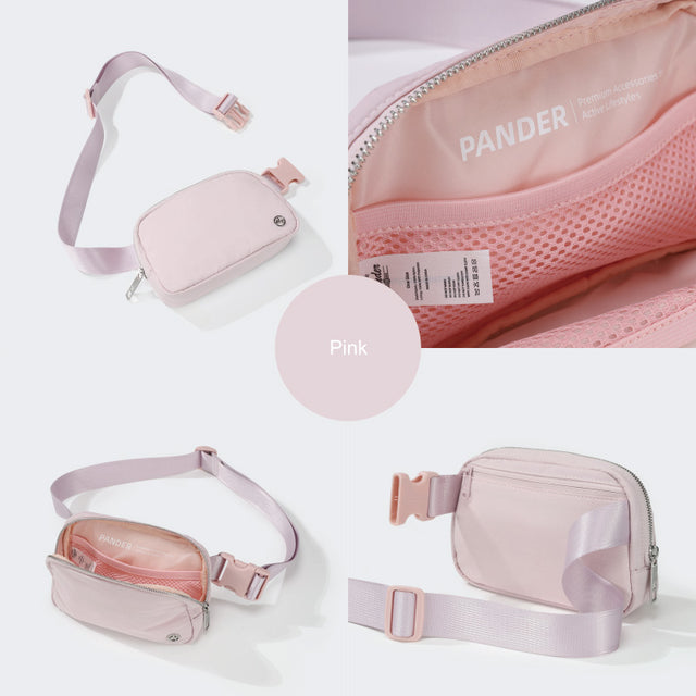 Pander Everywhere Belt Bag 1L in Pink - product detail 2