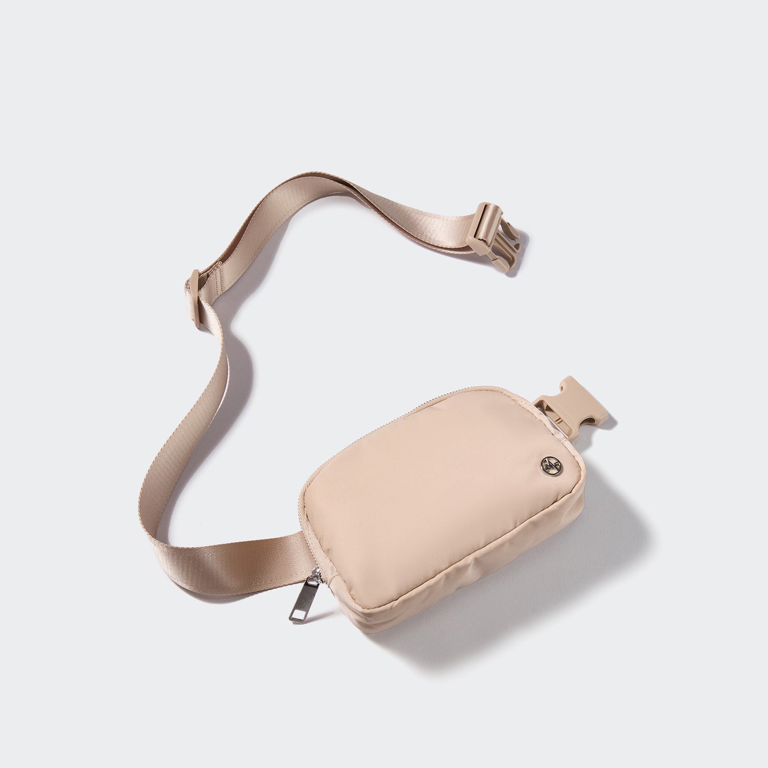 Pander Everywhere Belt Bag 1L in Raw Linen Beige - product detail 6