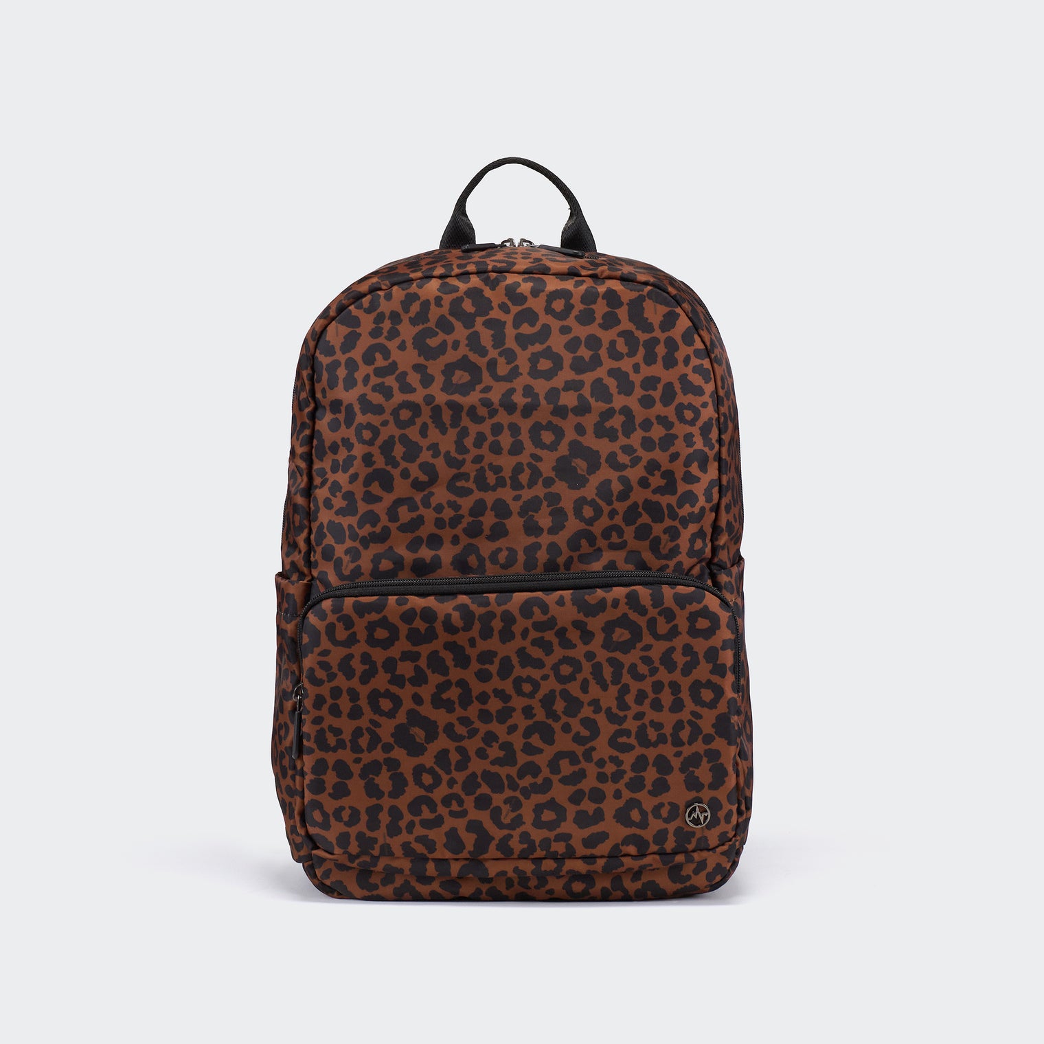Pander 22L everyday commuter backpack in Midnight Leopard, front product view