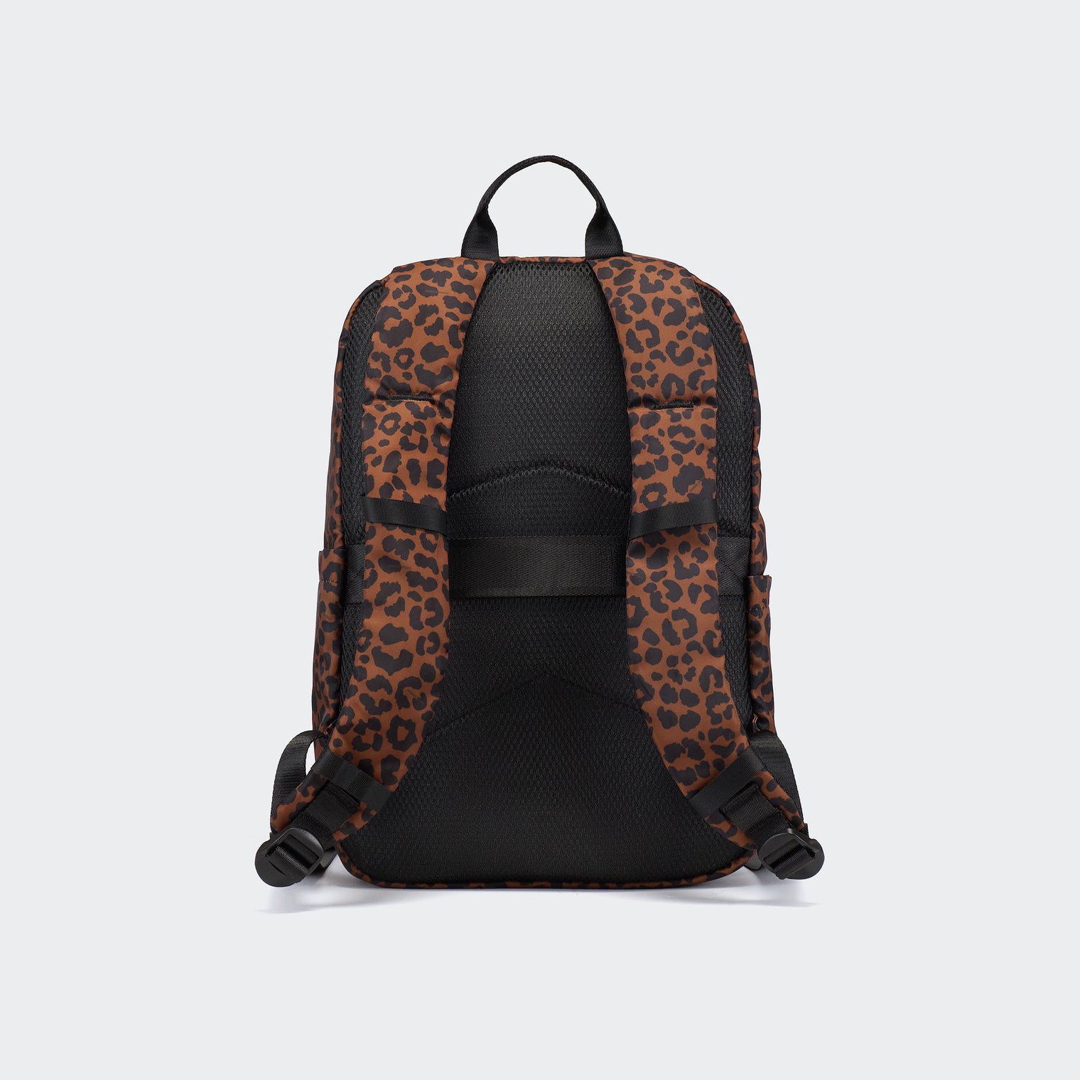 Pander 22L Midnight Leopard backpack breathable mesh back panel and padded shoulder straps