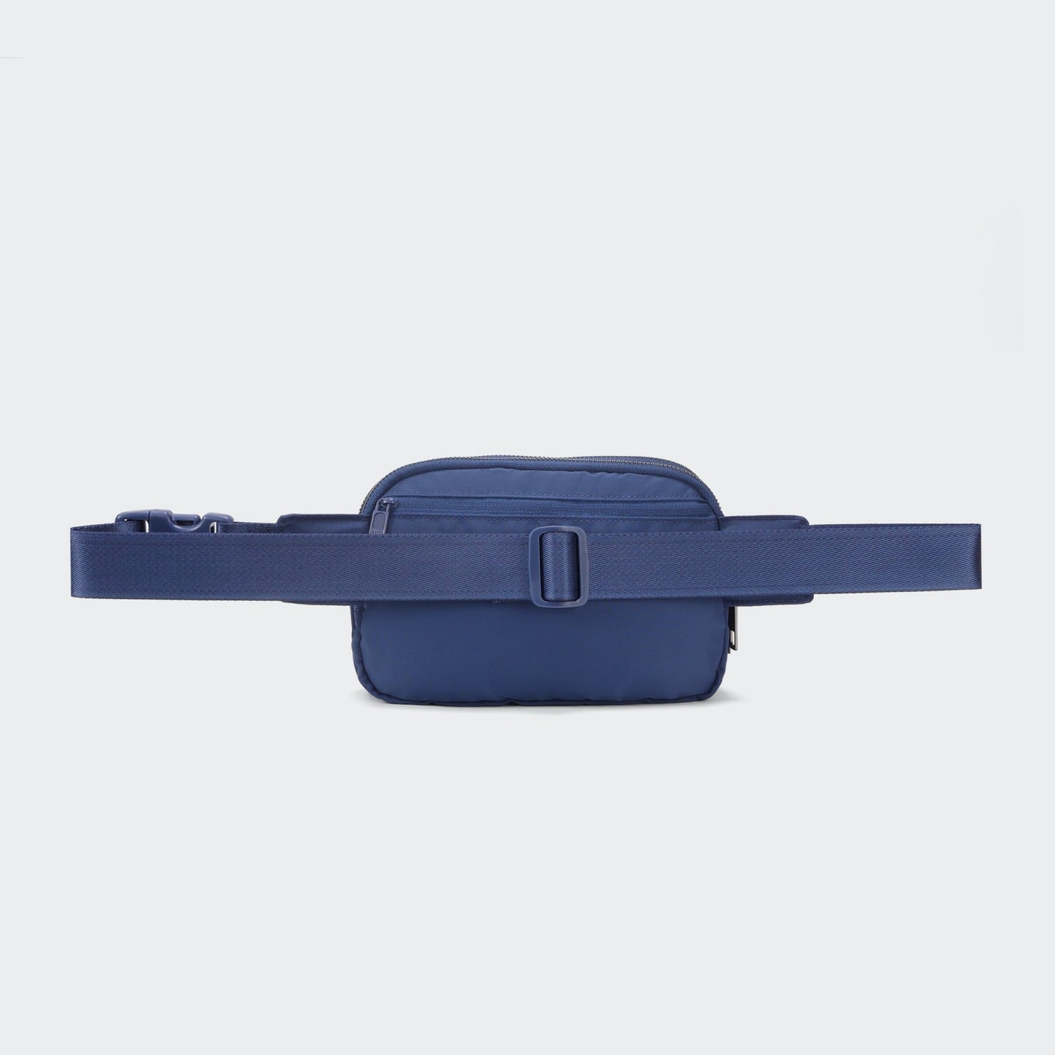 Pander 5 zipper pocket 2L belt bag in Blue Perennial, product detail view 4