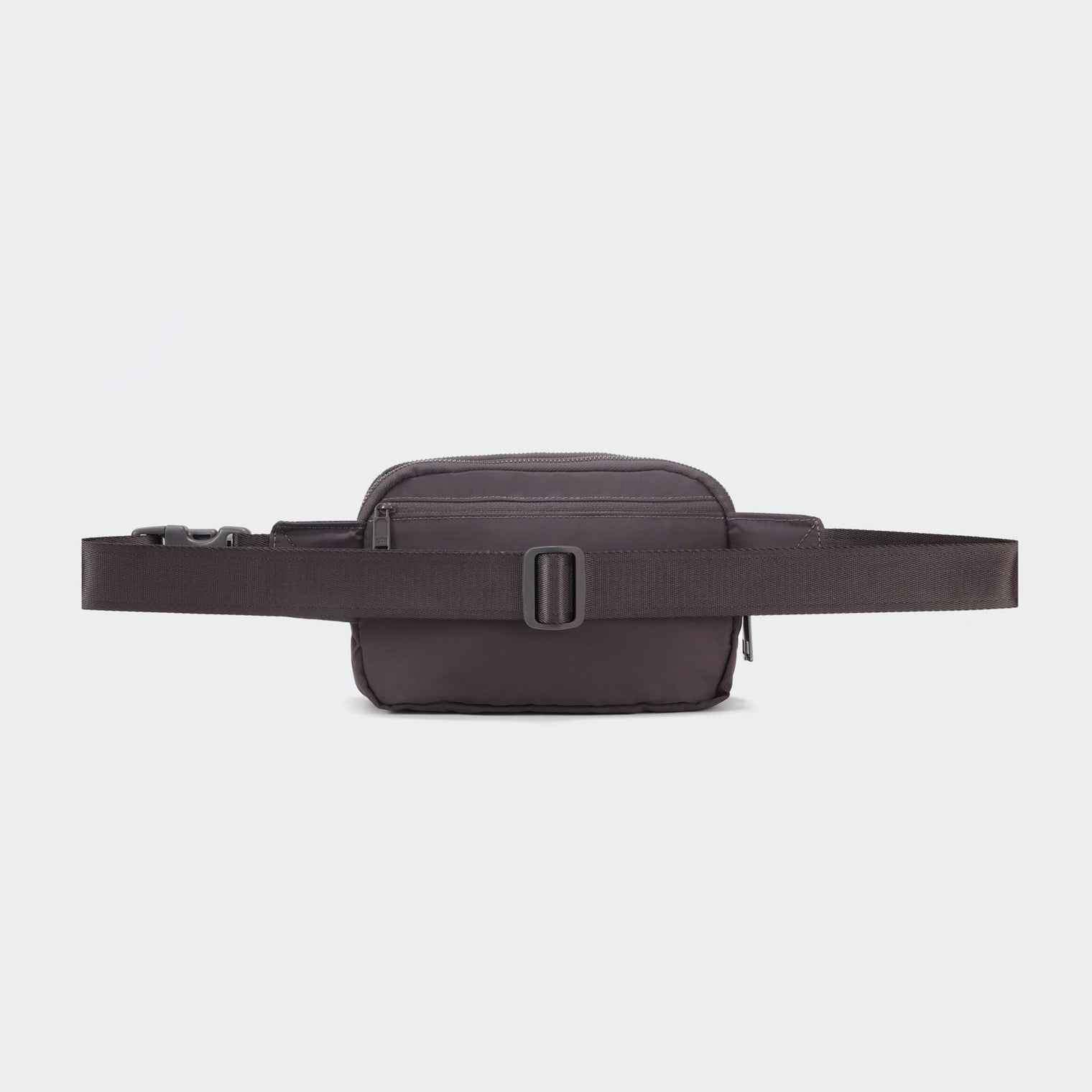 Pander 5 zipper pocket 2L belt bag in Dim Grey, product detail view 3
