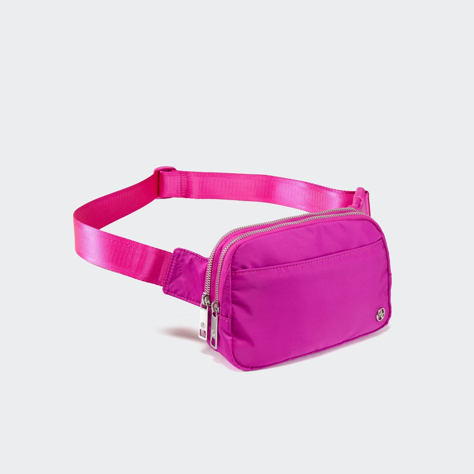 Pander 5 zipper pocket 2L belt bag in Grape Purple, product detail view 1