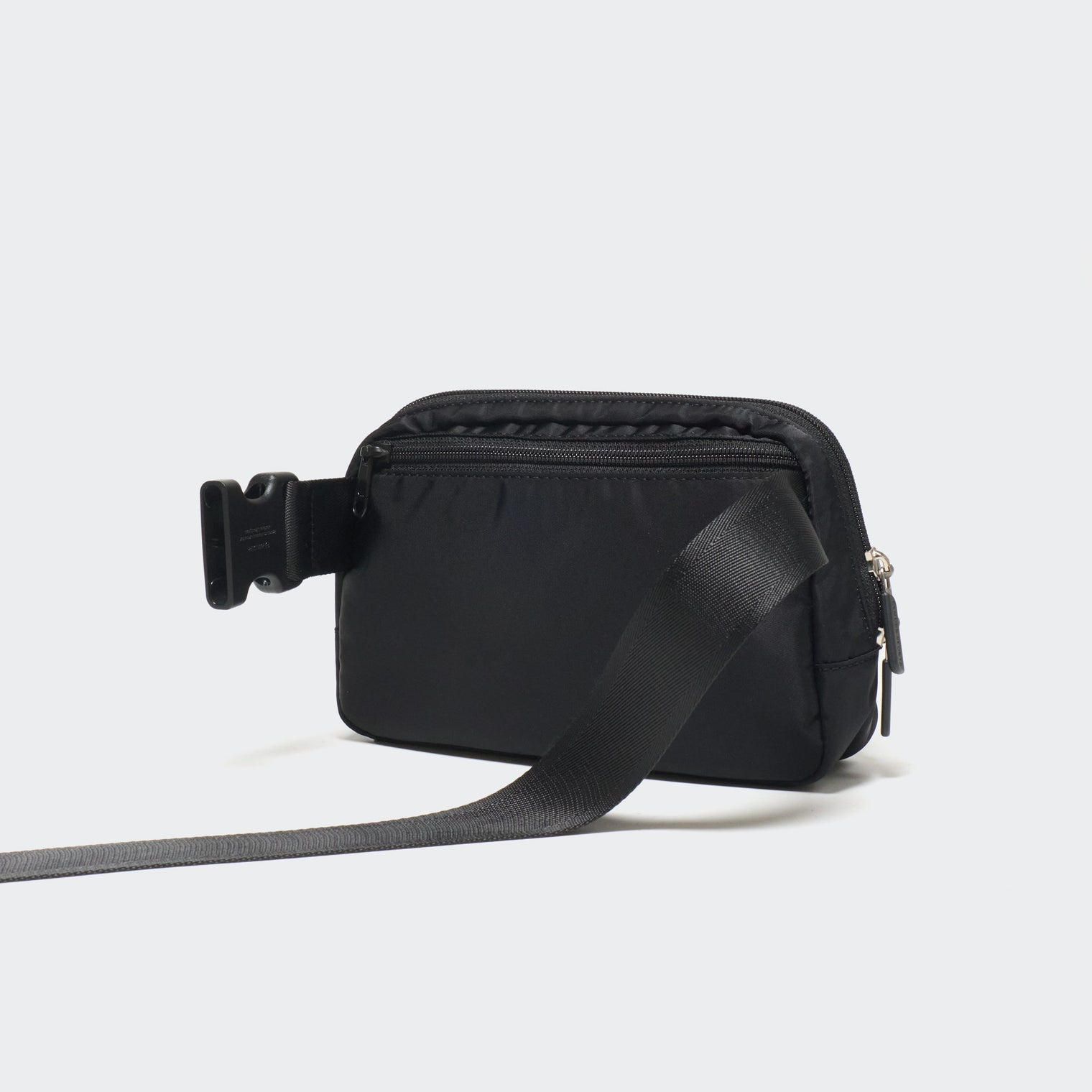 Pander 6-pocket crossbody belt bag in Black back view
