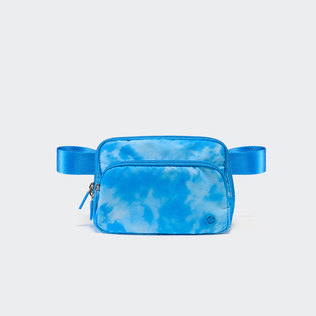 Pander 6-pocket crossbody belt bag in Cloud Blue alternate view