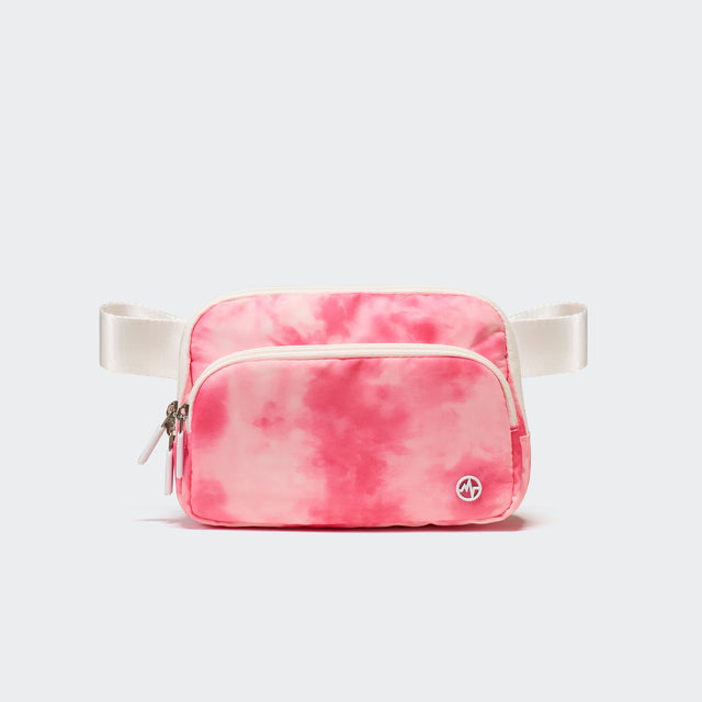 Pander 6-pocket crossbody belt bag in Cloud Pink alternate view
