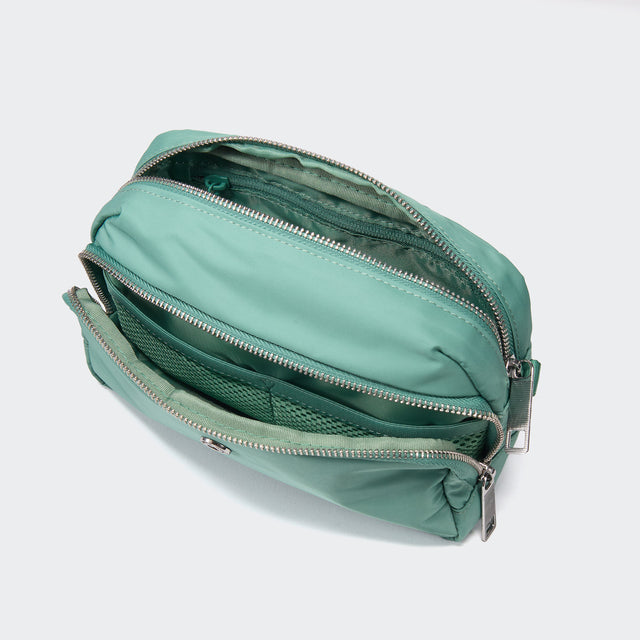 Pander Everyday Crossbody Sling Bag in Eucalyptus Green - view 3