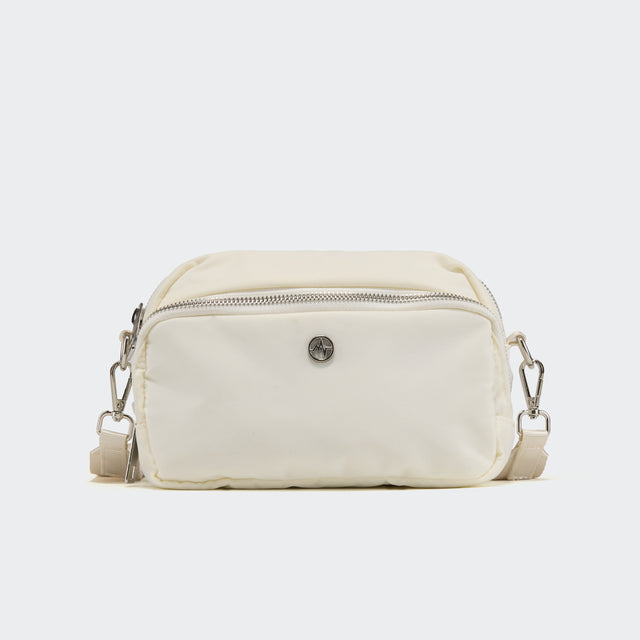 Pander Everyday Crossbody Sling Bag in Ivory White - view 1