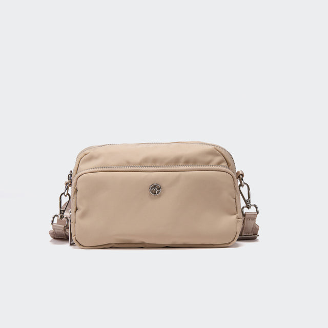 Pander Everyday Crossbody Sling Bag in Raw Linen - view 1
