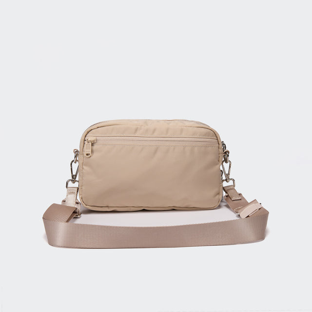 Pander Everyday Crossbody Sling Bag in Raw Linen - view 2