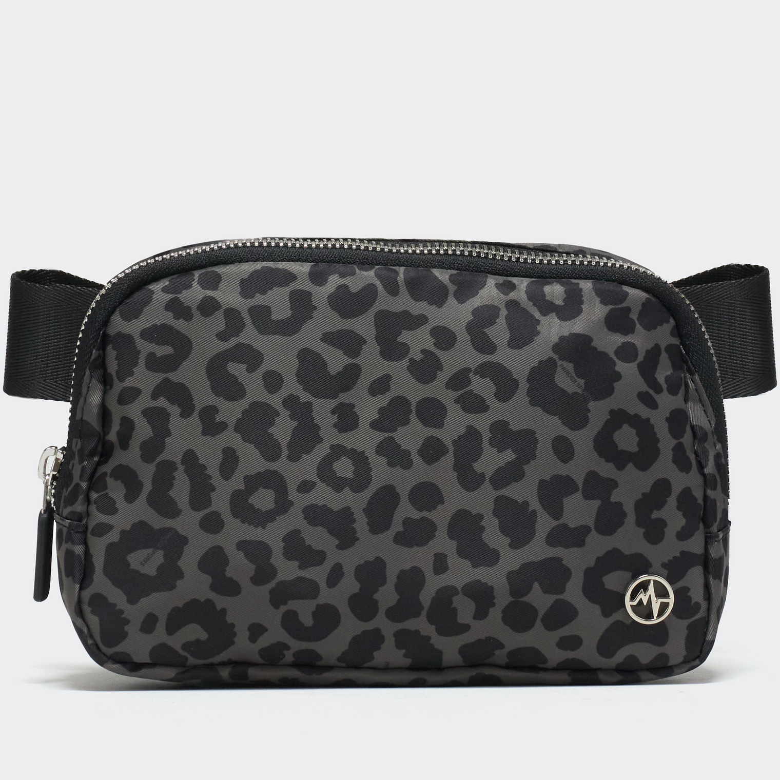 Pander Everywhere Belt Bag 1L in Grey Leopard - front view