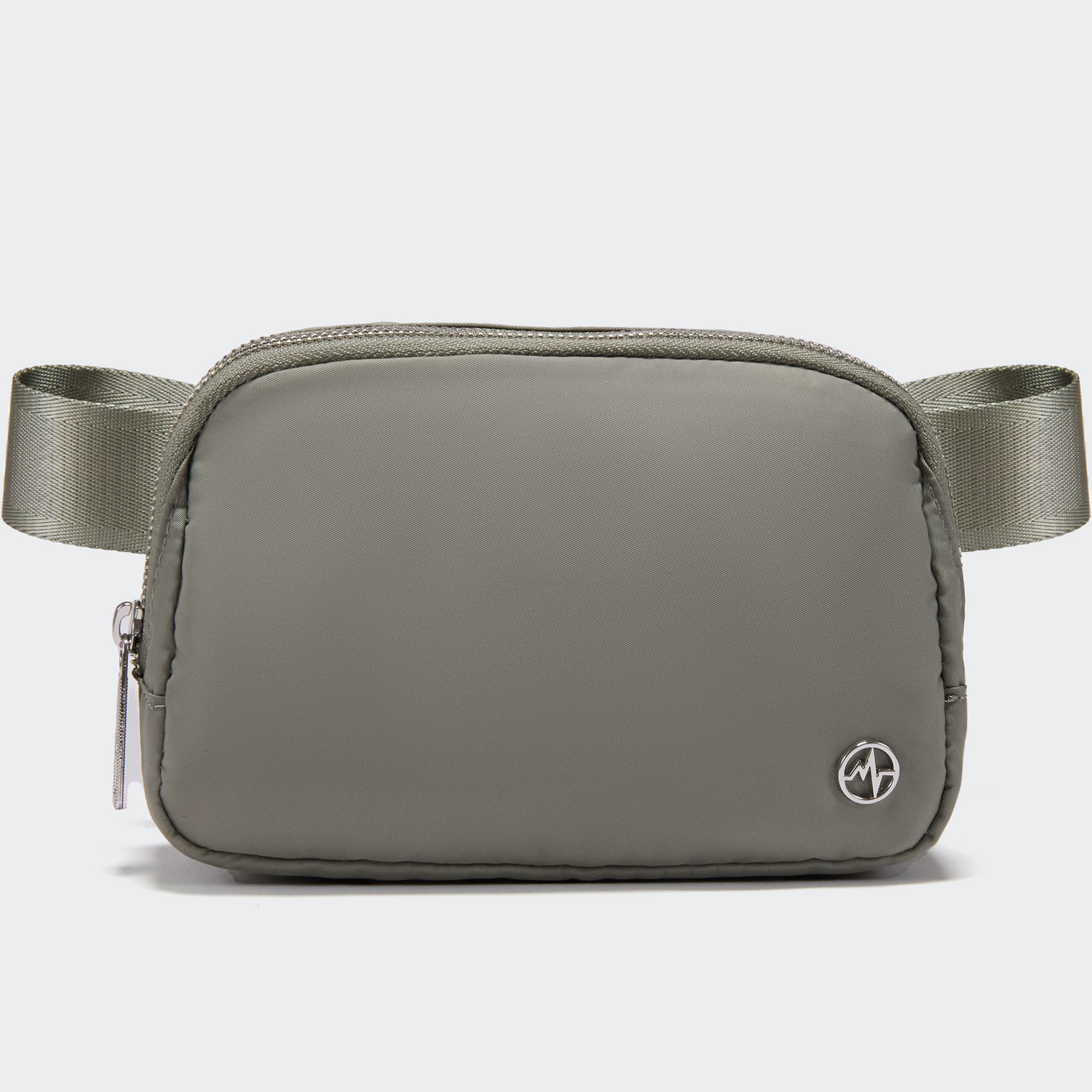 Pander Everywhere Belt Bag 1L in Grey Sage - front view