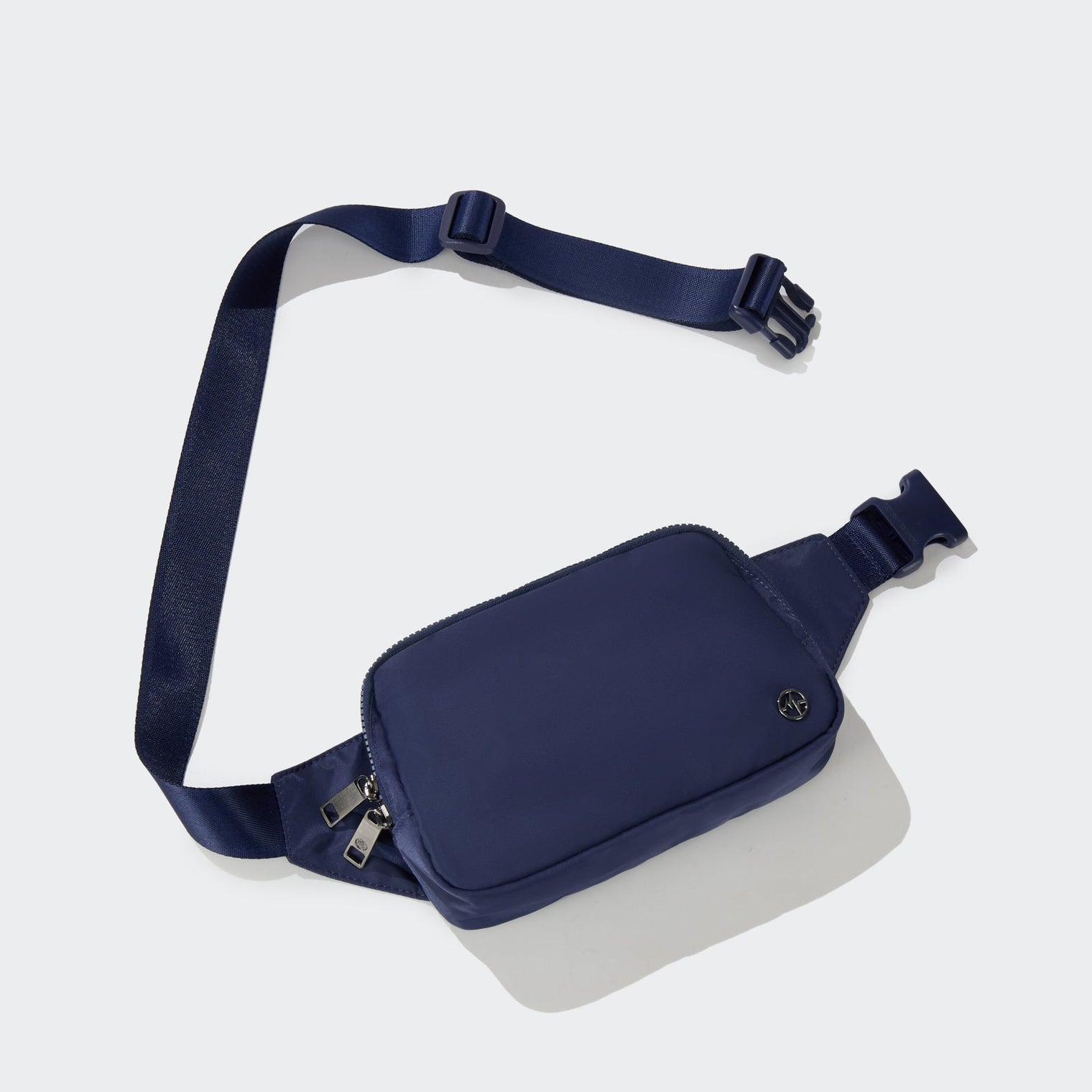PANDER 2L fanny pack in Blue Storm, interior organization detail