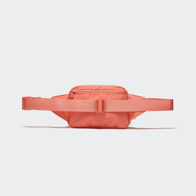 PANDER large crossbody waist pack in Pink, adjustable strap view