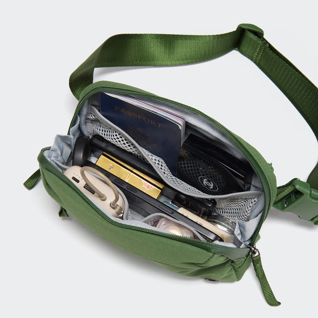 Pander Tactical Crossbody Sling Bag in Jungle Green - view 7