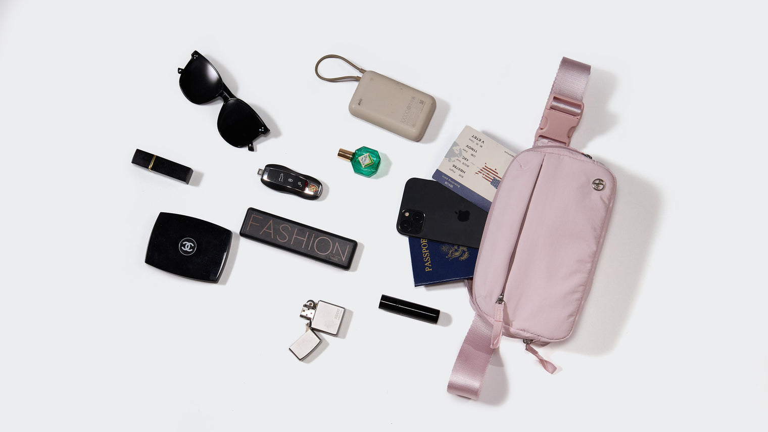Pander Tactical Crossbody Sling Bag in Pink - view 8