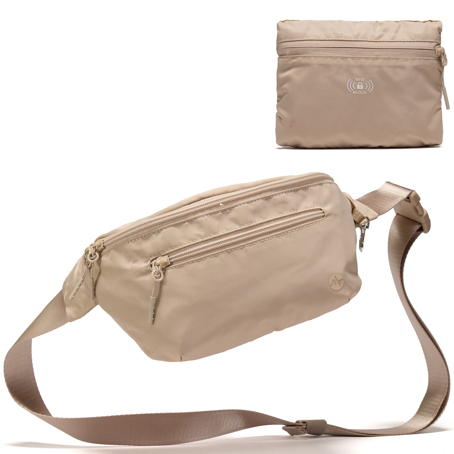 RFID Foldable Crossbody