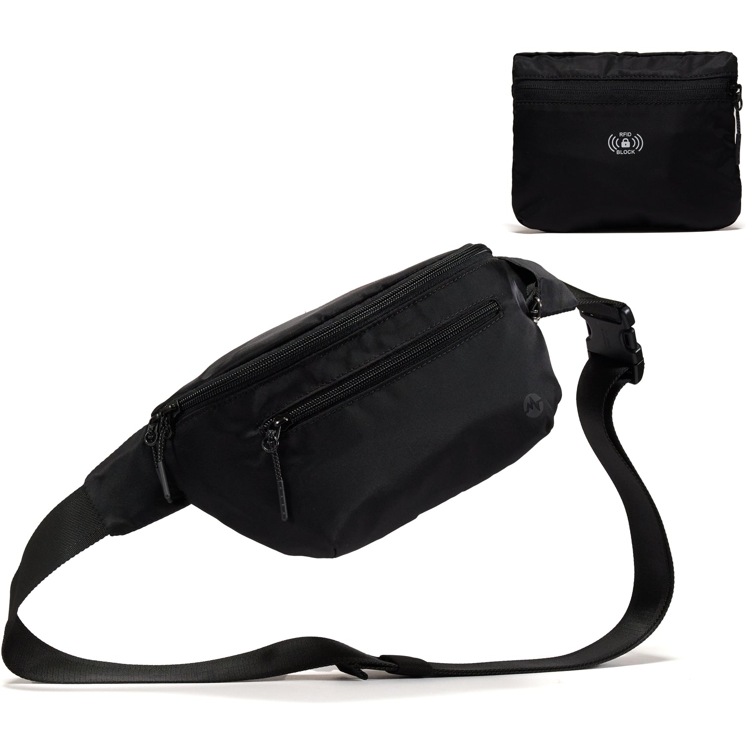 RFID Foldable Crossbody