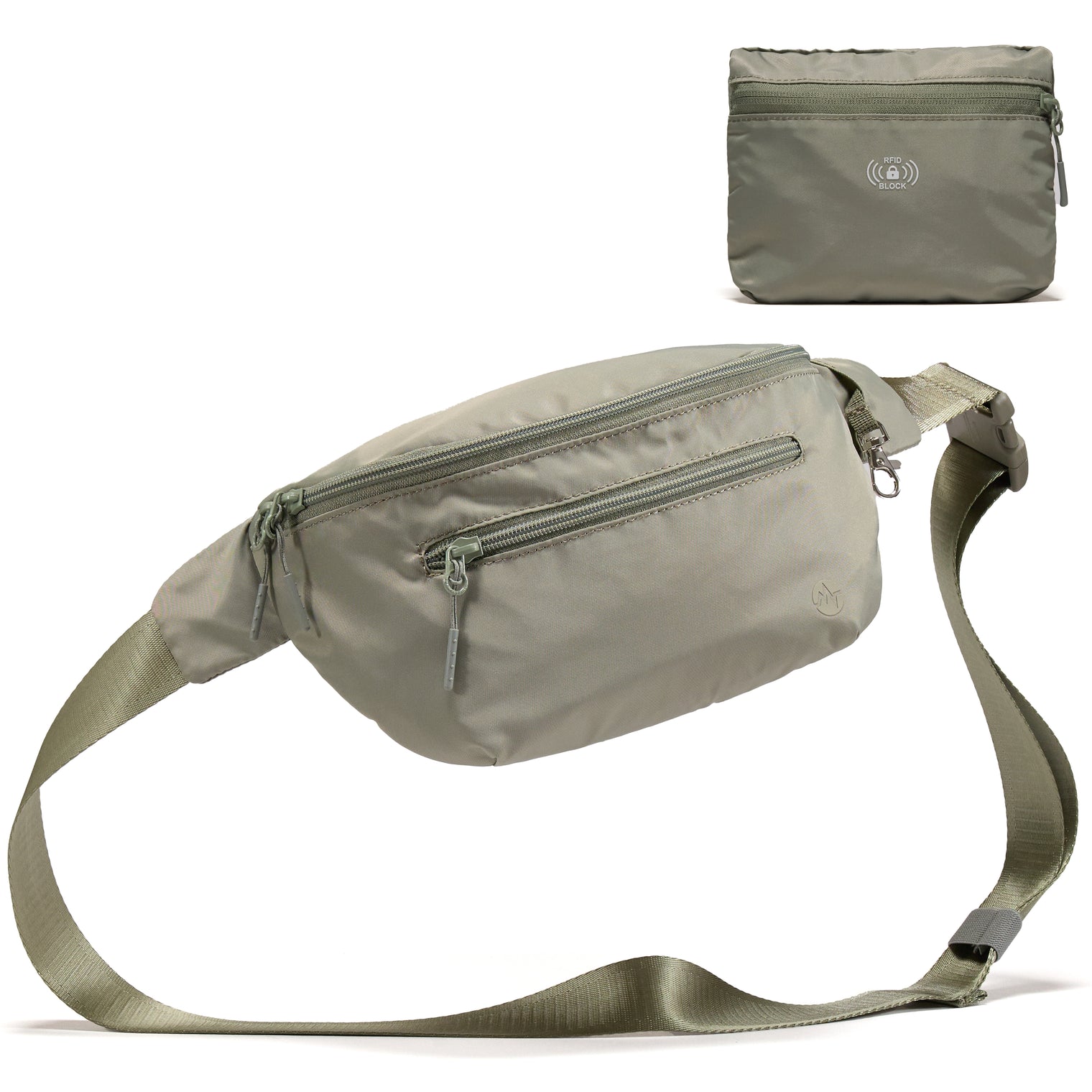 RFID Foldable Crossbody