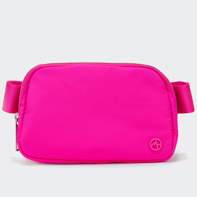 Pander Everywhere Belt Bag 1L in Sonic Pink - front view