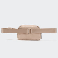 Pander Everywhere Belt Bag 1L in Raw Linen Beige - product detail 4