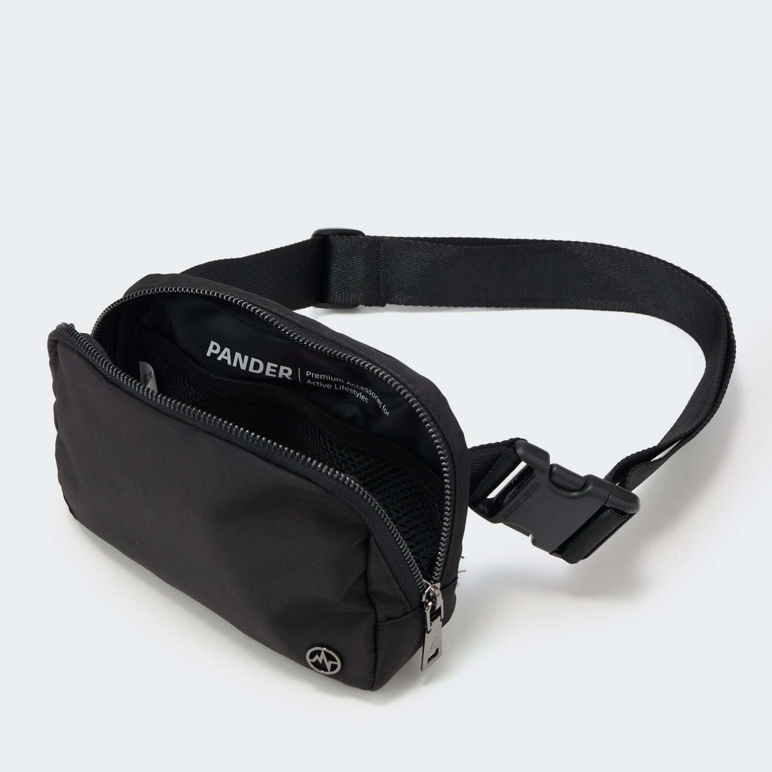 Pander Everywhere Belt Bag 1L in Black Onyx - product detail 2