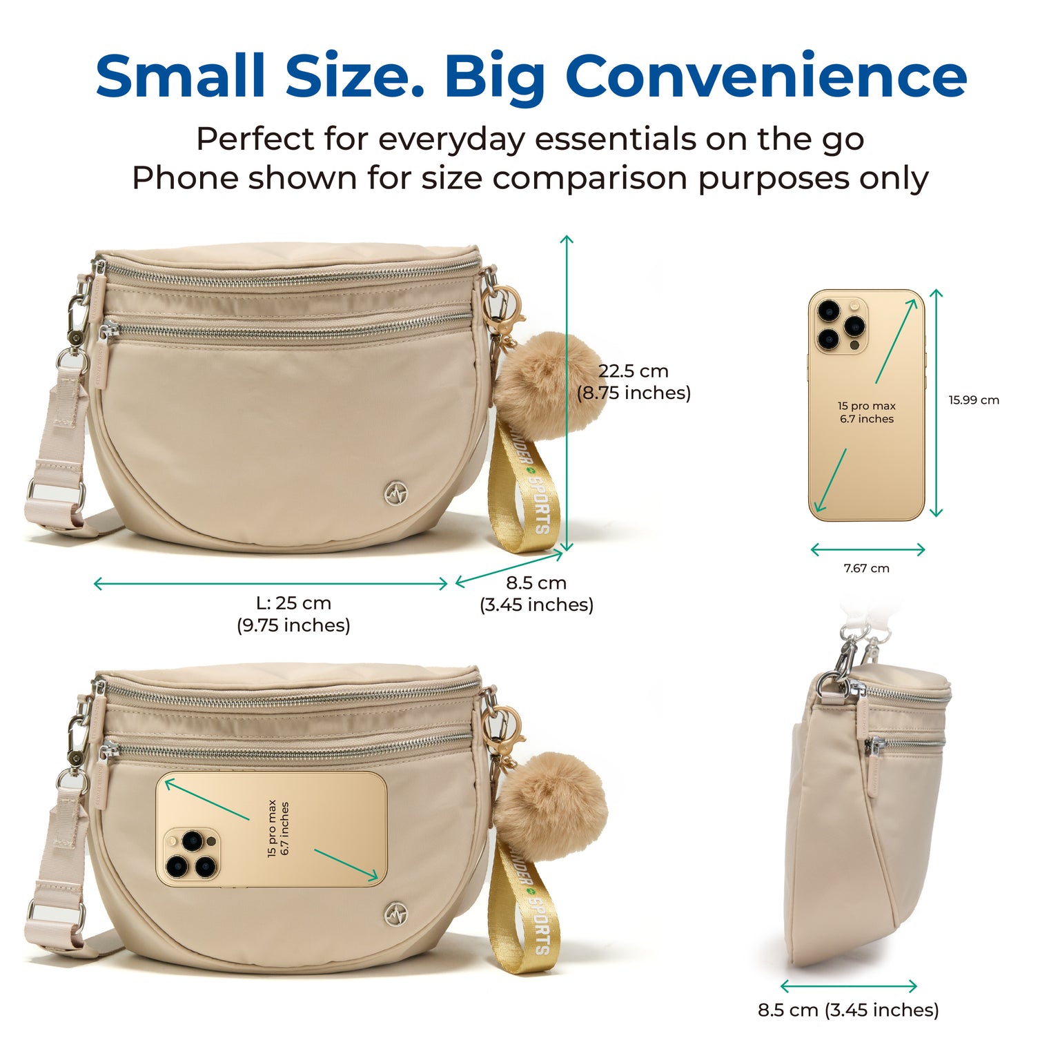 Pander Crossbody Bum Bag