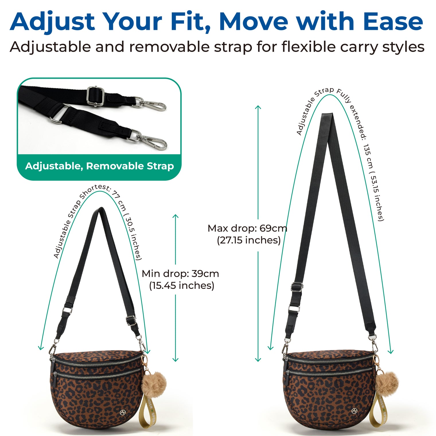 Pander Crossbody Bum Bag