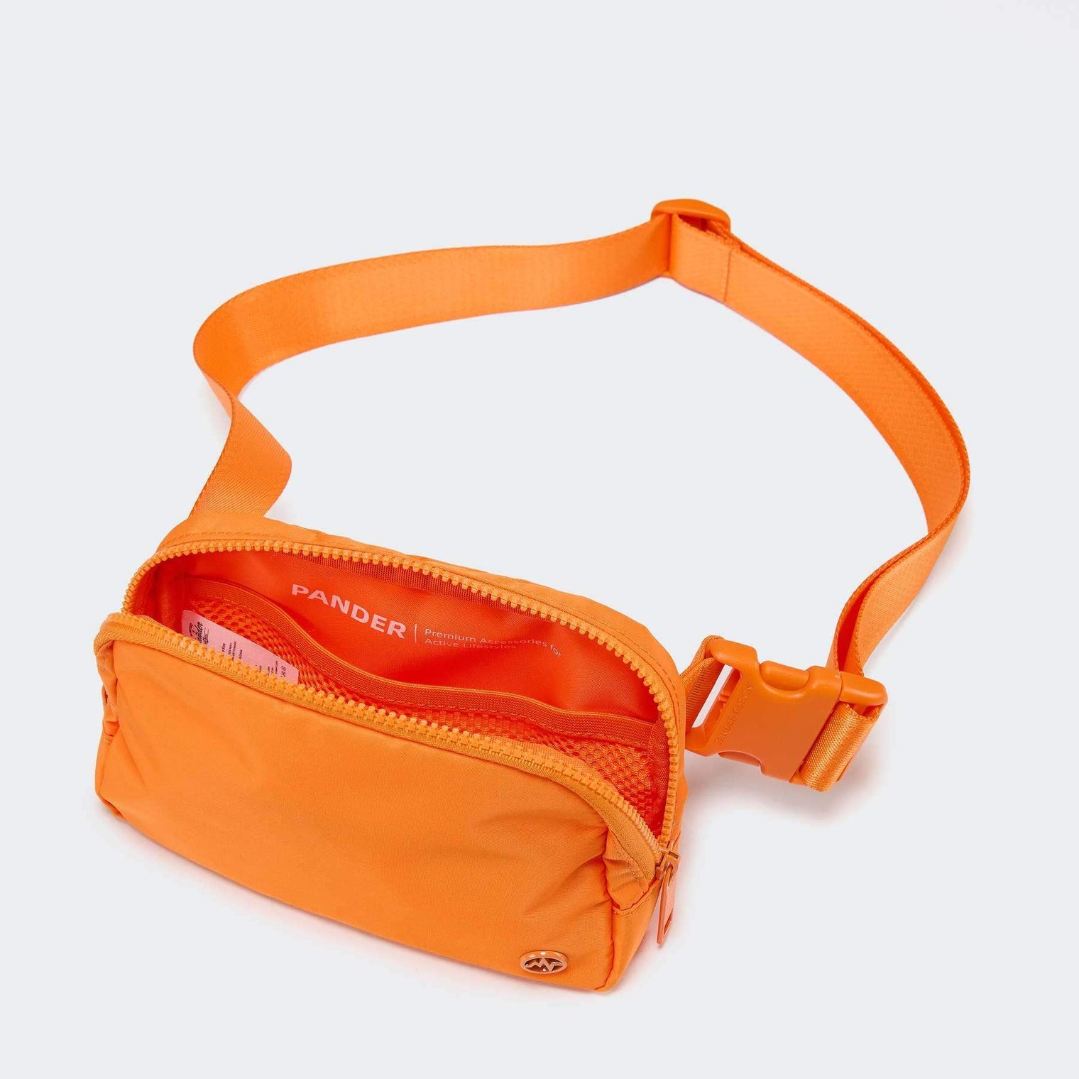 Double Zipper Nylon Everywhere Belt Bag 1L - PANDER SPORTS