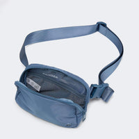 Double Zipper Nylon Everywhere Belt Bag 1L - PANDER SPORTS