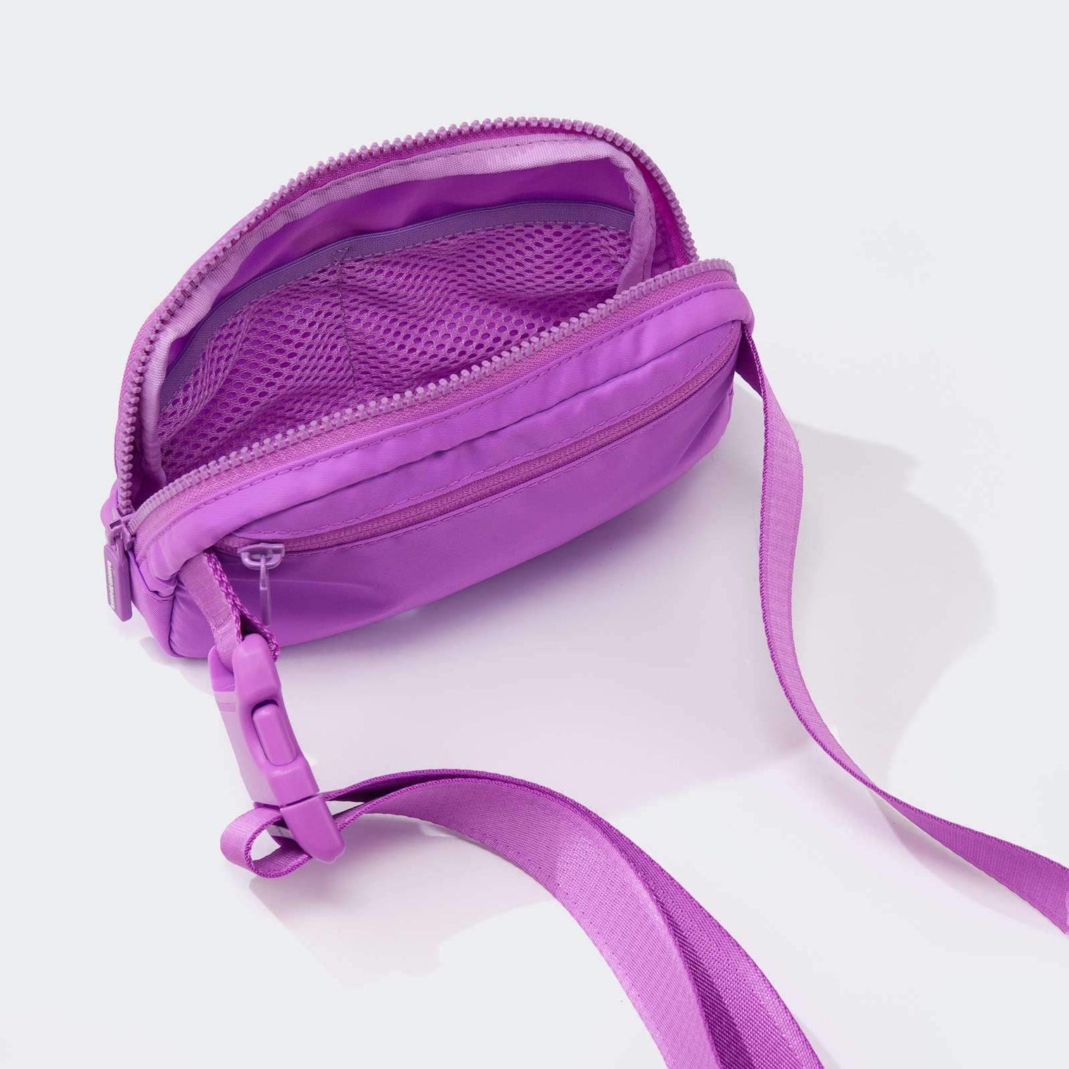 Double Zipper Nylon Everywhere Belt Bag 1L - PANDER SPORTS