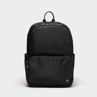 Pander 22L everyday commuter backpack in Black, front product view