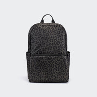 Pander 22L everyday commuter backpack in Grey Leopard, front product view