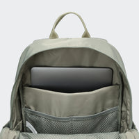 Pander 22L Grey Sage backpack interior tech sleeve and mesh organizer