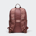 Pander 22L Mauve backpack breathable mesh back panel and padded shoulder straps