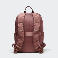 Pander 22L Mauve backpack breathable mesh back panel and padded shoulder straps