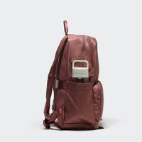 Pander 22L Mauve backpack side water bottle pocket
