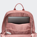 Pander 22L Mauve backpack interior tech sleeve and mesh organizer