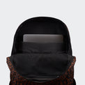 Pander 22L Midnight Leopard backpack interior tech sleeve and mesh organizer