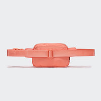 Pander 5 zipper pocket 2L belt bag in Dark Salmon, product detail view 3