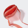Pander 5 zipper pocket 2L belt bag in Dark Salmon, product detail view 7