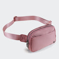 Pander 5 zipper pocket 2L belt bag in Dune Pink, product detail view 2