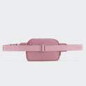 Pander 5 zipper pocket 2L belt bag in Dune Pink, product detail view 4
