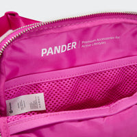 Pander 5 zipper pocket 2L belt bag in Grape Purple, product detail view 8