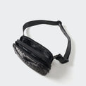 Pander 5 zipper pocket 2L belt bag in Grey Leopard, product detail view 7
