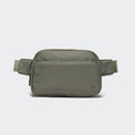 Pander 5 zipper pocket 2L belt bag in Grey Sage, product detail view 3