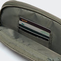 Pander 5 zipper pocket 2L belt bag in Grey Sage, product detail view 10
