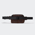 Pander 5 zipper pocket 2L belt bag in Midnight Leopard, product detail view 4