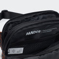 Pander 5 zipper pocket 2L belt bag in Midnight Leopard, product detail view 9